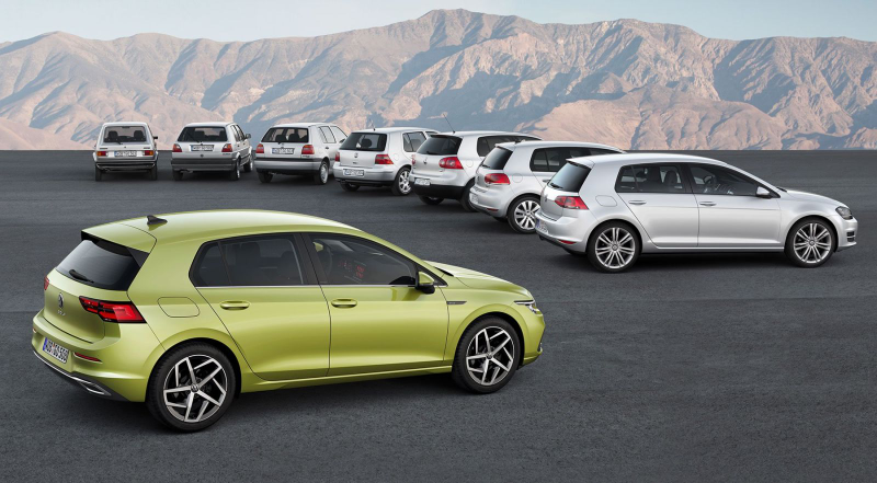 Illustration for article titled Se filtran todas las imágenes del nuevo Volkswagen Golf 2020 horas antes de su estreno